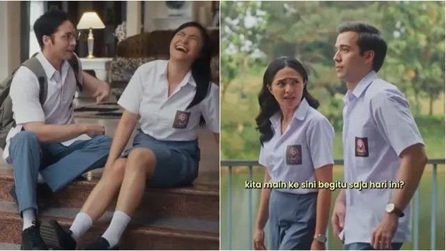 Cantik dan Ganteng, Potret Marshanda dan Stefan William Pakai Seragam SMA di Sequence Baru Bikin Kagum