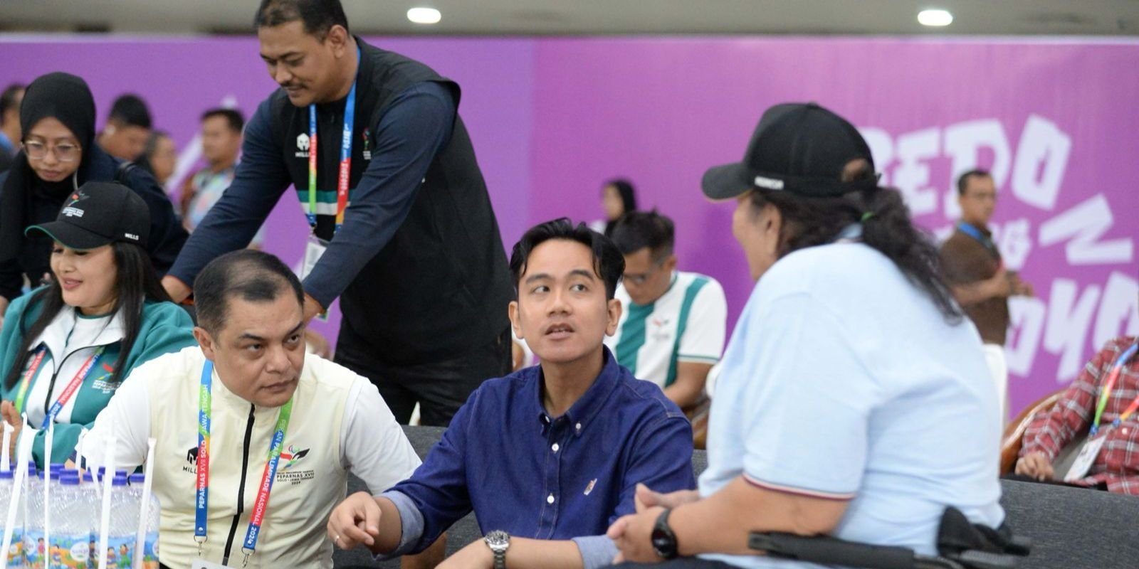 Gibran Janjikan Lanjutkan Proyek Paralympic Coaching Center