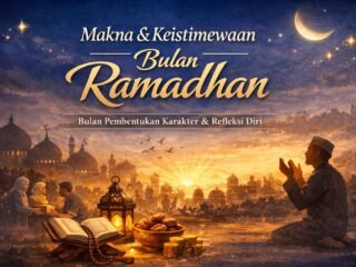 ‎Ramadhan, Bulan Pembentukan Karakter dan Revolusi Diri