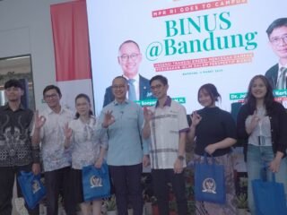 Wakil Ketua MPR RI Hadir di BINUS @Bandung Bahas Peran Generasi Muda dan Dunia Usaha Untuk Masa Depan Berkelanjutan