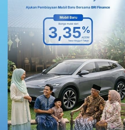 Sambut Lebaran, BRI Finance Perkuat Akses Pembiayaan Mobil Baru untuk Perjalanan yang Lebih Berkualitas
