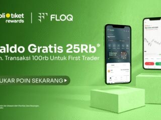 FLOQ Gandeng Blibli Tiket Rewards, Hadirkan Program “First Trade, First Reward” bagi Pengguna