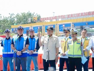 Tinjau GT Kalikangkung, Menteri Pekerjaan Umum dan Dirut Jasa Marga Pastikan Kesiapan Infrastruktur Jalan Tol Periode Arus Balik Idulfitri 1447H/2026 Dalam Kondisi Baik