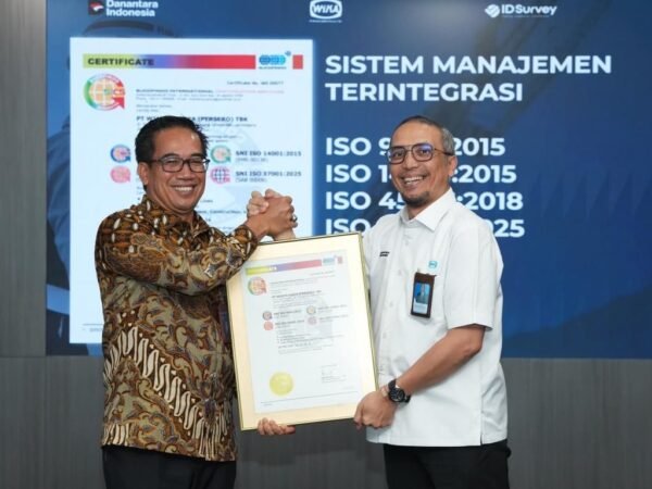 SUCOFINDO Sertifikasi PT Wijaya Karya (Persero) Tbk, Dorong Standar Tata Kelola dan Infrastuktur Berkelanjutan