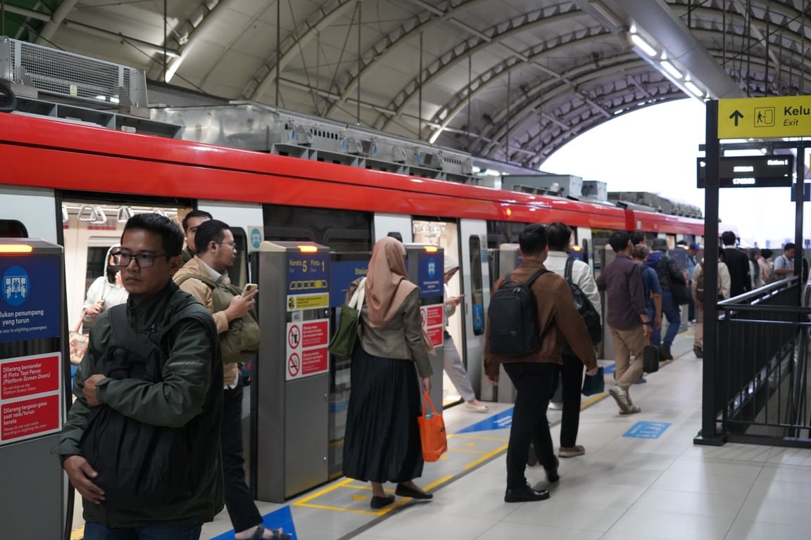 Libur Panjang 14–17 Mei, KAI Operasikan 270 Perjalanan LRT Jabodebek per Hari