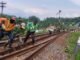 KAI Daop 2 Bandung Ganti 2.800 Meter Rel Untuk Tingkatkan Keselamatan dan Kenyamanan Perjalanan KA