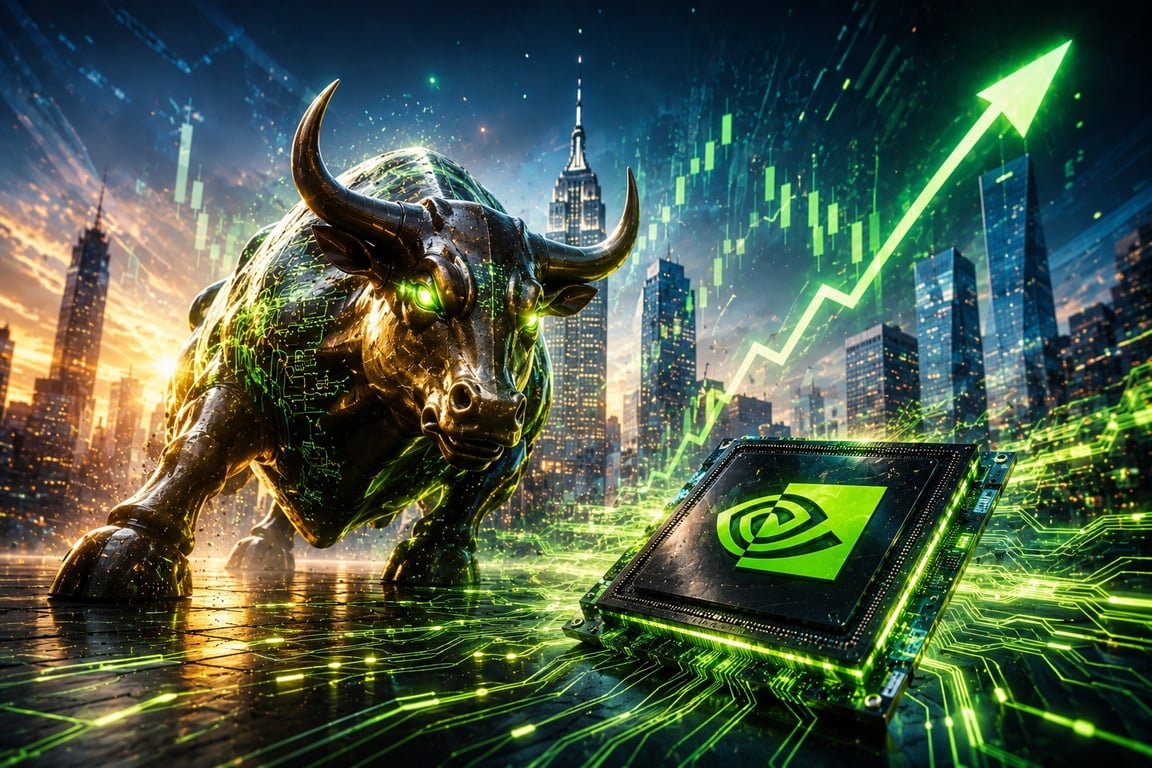 Nvidia Bikin Wall Street Makin Bullish, Demam AI Dorong Optimisme Investor