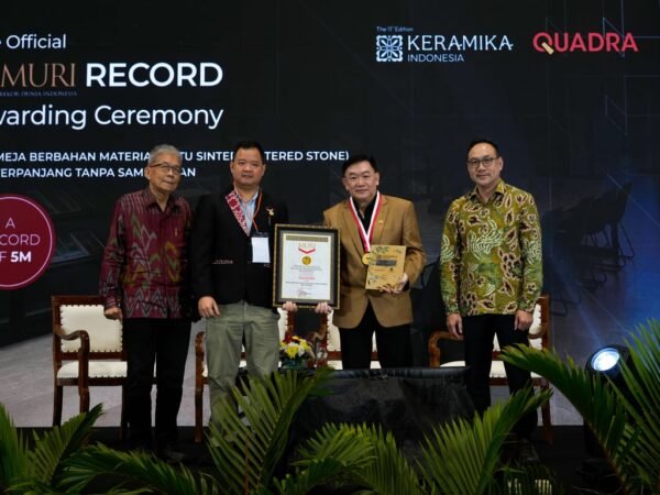 MENEGASKAN DOMINASI LOKAL, QUADRA DAN ROMAN HADIRKAN INOVASI MATERIAL BERSTANDAR GLOBAL