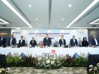 Tebar Dividen Jumbo, RUPST Telkom Pertahankan Jajaran Direksi