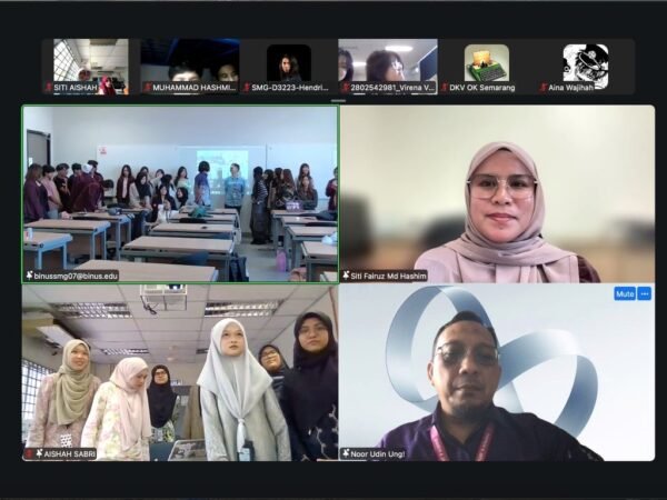 Perluas Perspektif Global Mahasiswa DKV, BINUS University @Semarang Hadirkan Program Twin Class Internasional