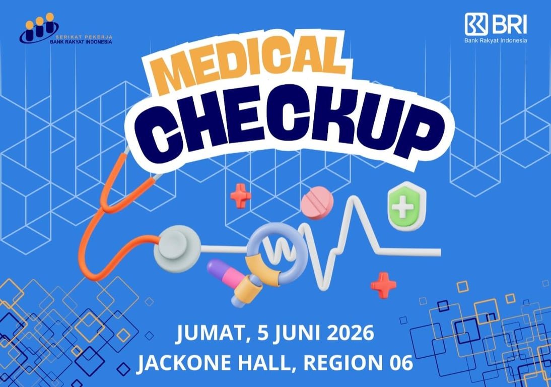 SP BRI Region 6 Gelar MCU untuk 100 Pekerja dalam Rangkaian HUT SP BRI