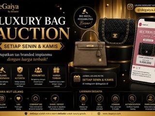 Ingin Punya Tas Branded dengan Harga Lebih Terjangkau? Coba Ikuti Luxury Bag Auction deGaiya Setiap Senin dan Kamis