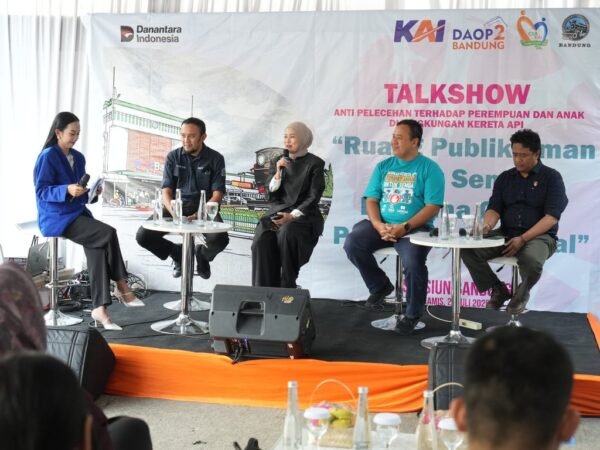 Peringati Hari Anak Nasional, KAI Daop 2 Bandung Bersama Komunitas Railfans Gaungkan STOP Pelecehan Seksual di Transportasi Publik Kereta Api