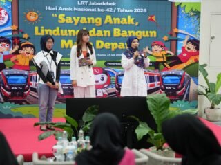 Hari Anak Nasional, LRT Jabodebek Jadikan Transportasi Publik sebagai Ruang Belajar Anak