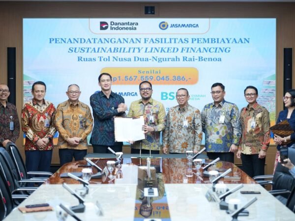 Perkuat Infrastruktur Hijau, PT Jasamarga Bali Tol dan BSI Tandatangani Kerjasama Pembiayaan Sustainability Linked Financing Senilai Rp1,56 Triliun