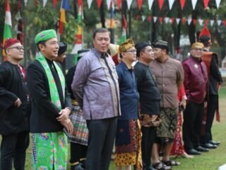 Khidmat Peringati HUT ke-81 RI, Jajaran Manajemen BRI Region 6 Hadiri Upacara Kemerdekaan