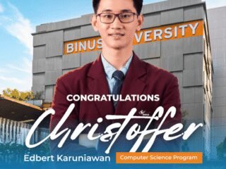 Mahasiswa BINUS UNIVERSITY Christoffer Edbert Tembus Top 3 Clash of Champions Season 3, Jadi Satu-satunya Wakil PTS