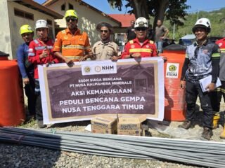Menguatkan Semangat Kemanusiaan, NHM Menerjunkan Tim ERT Bantu Warga Terdampak Gempa M7,7 di Manggarai NTT