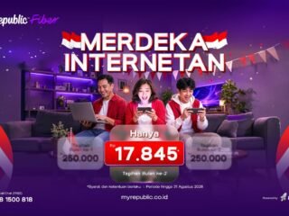 Merdeka Internetan! MyRepublic Fiber Tebar Promo Spesial Rp17.845 untuk Koneksi Tanpa Batas