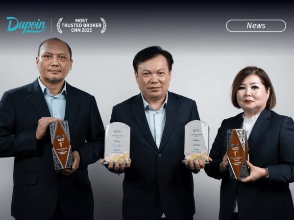 Dupoin Futures Raih 4 Penghargaan JFX dan KBI, Volume Transaksi Capai 833 Ribu Lot