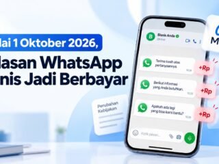 Mulai 1 Oktober 2026, Balasan WhatsApp Bisnis Jadi Berbayar