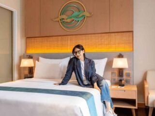 Nagita Slavina Nikmati Pesona Danau Toba dan Hospitality Bintang Lima di Marianna Resort Samosir