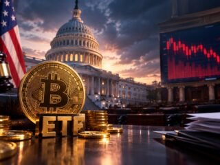 ETF Bitcoin Kehilangan US$450 Juta Setelah Clarity Act Gagal Melaju di Senat AS