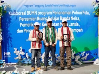 Bank Mandiri Taspen Terlibat Kolaborasi BUMN, Hadirkan Ruang Belajar di Banda Neira