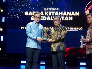 PTPN I Raih Anugerah Mahayuga, Tegaskan Peran PTPN Group bagi Ketahanan Pangan Nasional