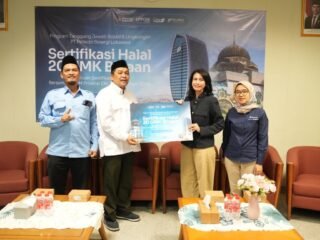 Dorong UMK Naik Kelas, PT Pelindo Sinergi Lokaseva Fasilitasi Sertifikasi Halal UMK Jakarta Utara