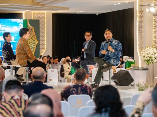 Presiden Direktur Prudential Syariah, Iskandar Ezzahuddin, di Panggung Sharia Insurance International Forum 2026