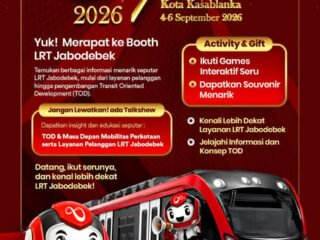 LRT Jabodebek Hadir di KAI Expo 2026, Kenalkan Layanan hingga Potensi Ekosistem Stasiun