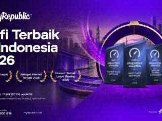MyRepublic Indonesia Kembali Diakui sebagai Jaringan Terbaik dan Tercepat di Indonesia dari Ookla®