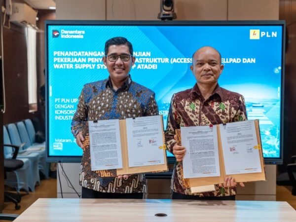 PLN NPC dan PLN UIP Nusra Teken Kontrak Penyiapan Infrastruktur PLTP Atadei