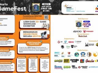 Game Application and Technology (GAT) BINUS UNIVERSITY Gelar Jakarta GameFest 2026 (JGF): Pameran Game, Indie Spotlight, eSport Community dengan Hadiah hingga Jutaan Rupiah!
