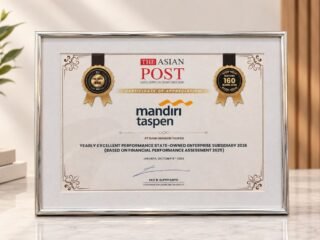 Kinerja 2025 Diakui, Bank Mandiri Taspen Raih Yearly Excellent Performance 2026
