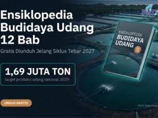 Target 1,69 Juta Ton Udang 2029: FisTx Bagikan Ensiklopedia Budidaya 12 Bab Gratis untuk Petambak