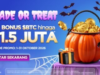 Adopsi Kripto Indonesia Terus Tumbuh, Bittime Hadirkan Program Trade or Treat dengan Bonus Rp 1,5 Juta